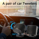 2pcs TP-008A 500W Car Mini Tweeter Speakers Adjustable Audio Sound Music Horn
