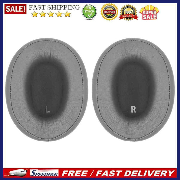 Headphone Pad Soft Sponge Cover for ATH-SR9 DSR9BT Head-mounted Leather Earmuffs