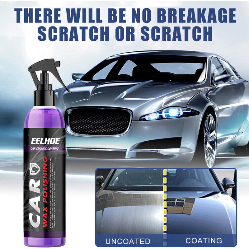 Car Wax Cleaning Polishing Spray Auto Decontamination Coating Agent Wax Cleaner