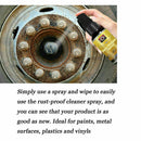 Rust Cleaner Spray Derusting Spray Car Maintenance T1F9 Rust Q6W3 30ml. F5M7