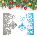 Snowflake Lace Christmas Bell Metal Cutting Dies Scrapbooking Paper Card DIY`