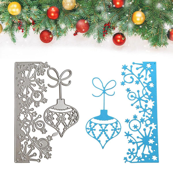 Snowflake Lace Christmas Bell Metal Cutting Dies Scrapbooking Paper Card DIY`