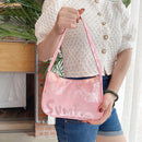 Fashion Women Casual Letters Printing Small Shoulder Underarm Bag Purse Handbags