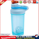 500ML Water Shaker Cup Outdoor Travel Sports Water Bottle Drinkware (Blue) Newly