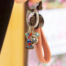 DIY Key Chain Diamond Painting Letters Women Bag Keyring Pendant Gift (F) Newly