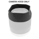 Square Metal Bayonet Lens Hood for Fuji XC35F2/XF35F2/XF23F2.