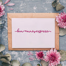 French Letter Cutting Dies for DIY Scrapbooking Album Card Making (H3989) Newly