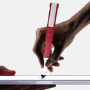 Pen-shaped Phone Holder Stand with 6 Screwdriver Ballpoint Tools (Red)