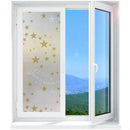 45x100cm PVC Glass Window Film Adhesive Window Stickers Shading Decor(3) Newly