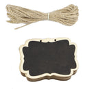 School Supplies Hemp Rope Price Tags Blackboard Chalkboard Message Labels