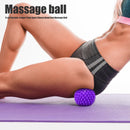 PVC Spiky Massage Ball Fitness Muscle Relax Hedgehog Physiotherapy (Purple)