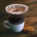 Silicone Coffee Dripper Funnel Foldable Kitchen Coffee Maker Tool (Black) Newly