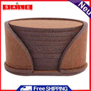 10pcs Felt Table Drink Mats Coaster Placemat Heat Protection Coffee Mug Cup Pads