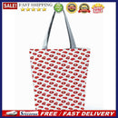 Red lips Printed large-capacity one-shoulder handbag