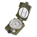 Multifunctional Folding Luminous Compass Camping Hiking Survival Compass Tool