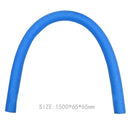 Flexible Learn Swimming Pool Noodle Water Float Floating Aid (Hollow Blue)
