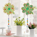 2pcs 5D Diamond Painting Kit Pendant Mosaic Art Craft Bag Keychain Jewelry Gi