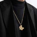 Single Layer Simple Honeycomb Necklace Women Girls Party Jewery Honey Pendant