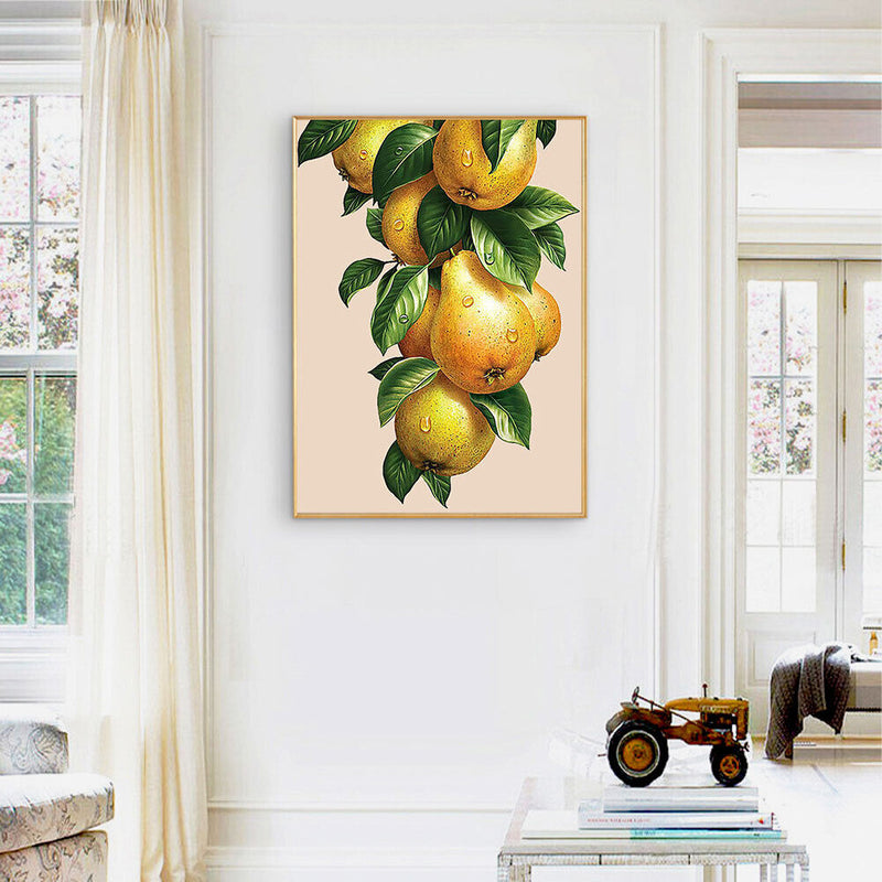 5D Diamond Painting Kit DIY Pear Full Round Drill Mosaic Decoration (E1239)