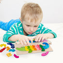 Large Cartoon Animal Buckle Three-Dimensional Puzzle Children Building Bloc