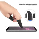 Game Controller Finger Covers Nylon Thumb Touch Sleeve (Carbon Fiber Blue)