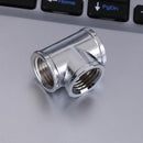 T-Shape 3 Way G1/4 Water Pipe Connector Part for PC Water Cooling System