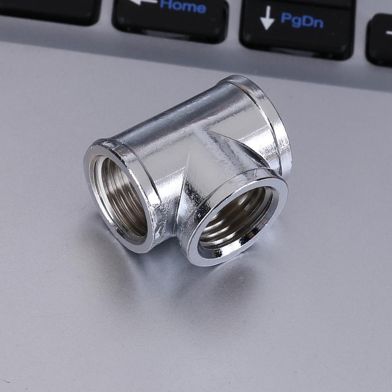 T-Shape 3 Way G1/4 Water Pipe Connector Part for PC Water Cooling System