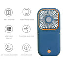 Mini Fan Portable Folding with Power Bank Desk Handheld Fan Air Cooler for Home