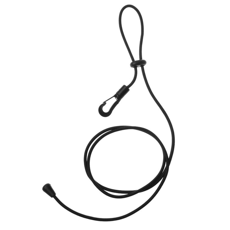 Elastic Safety Fishing Rod Tether Holder Lanyard Canoe Kayak Paddle Leash Clip