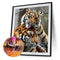 Handmade Static Animal 5D DIY Full Round Drill Drawing Kit Diamond Painting G