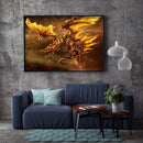 11CT Dragon Animal Full Embroidery Print Chinese Cross Stitch Set Handmade Gift