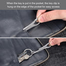Portable Pocket Hanging Keychain Buckle for Backpack Outdoor Camping Hiking