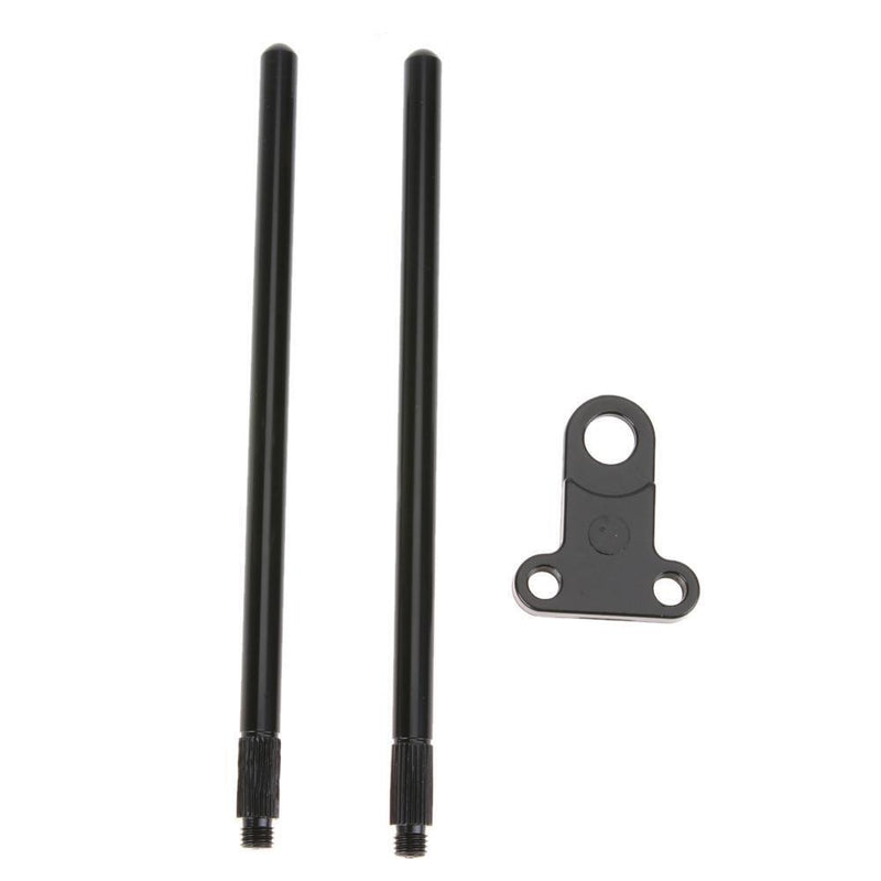 Carp Fishing Aluminum Alloy Snag Bars Ears Black for Bite Alarms Windproof