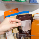 4pcs Kitchen Refrigerator Organizer Drinks Milk Food Storage Partition Boards