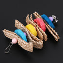 Parrot Toys Pet Bird Bites Climb Chew Toys Parakeet Budgie Hanging Swing