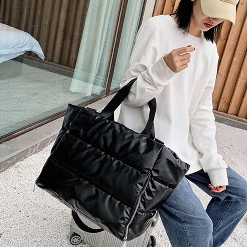 Dry-Wet Separation Yoga Handbag Large Capacity Multifunctional Bag (Black) Newly