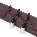 100pcs Christmas Light Clips Outdoor Light Clip Weatherproof Plastic Hooks