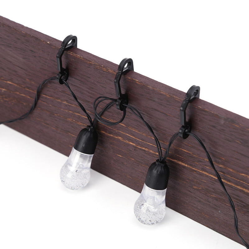 100pcs Christmas Light Clips Outdoor Light Clip Weatherproof Plastic Hooks