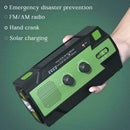 Solar Hand-crank Rechargeable Emergency Radio With Reading Flashlight Light Y5Y8