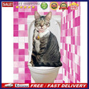 5D DIY Diamond Painting Pink Mosaic Cat Full Round Drill Mosaic Kit Wall Pi