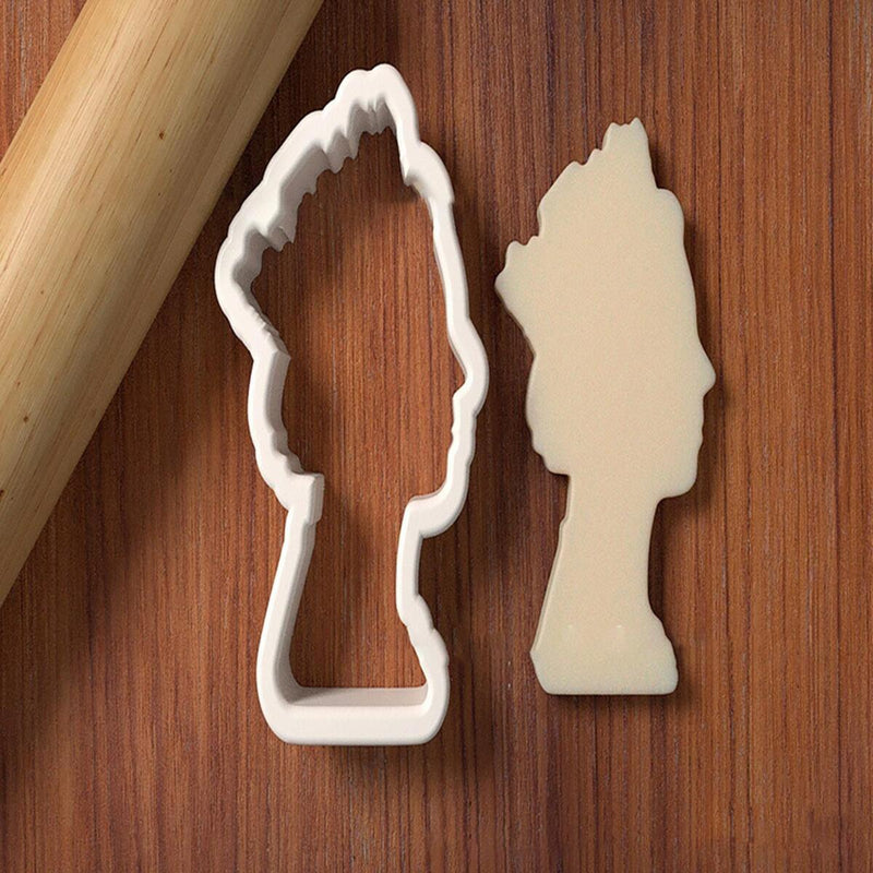 Queen Lisabeth II Fondant Mould Cookie Cutter Pastry Icing Cake Mold#