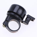 Aluminum Bicycle Bell Bicycle Alarm Bicycle Horn Bike Ring Black