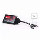 USB 3.0 to SATA 22Pin 2.5Inch Hard Disk Driver Adapter with USB Power Cable
