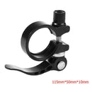 Quick Release Aluminum Alloy Bicycle Seat Post Clamp Bike Parts (31.8) Newly