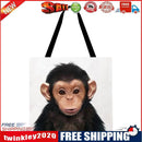 Monkey Printed Shoulder Shopping Bag Casual Large Tote Handbag (40*40cm)