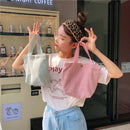 Large Capacity Shoulder Bag Autumn Solid Female Corduroy School Girls Clutches