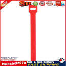 10pcs Fishing Rod Tie Holders Straps Suspenders Fastener Cable Belt (Red) Newly