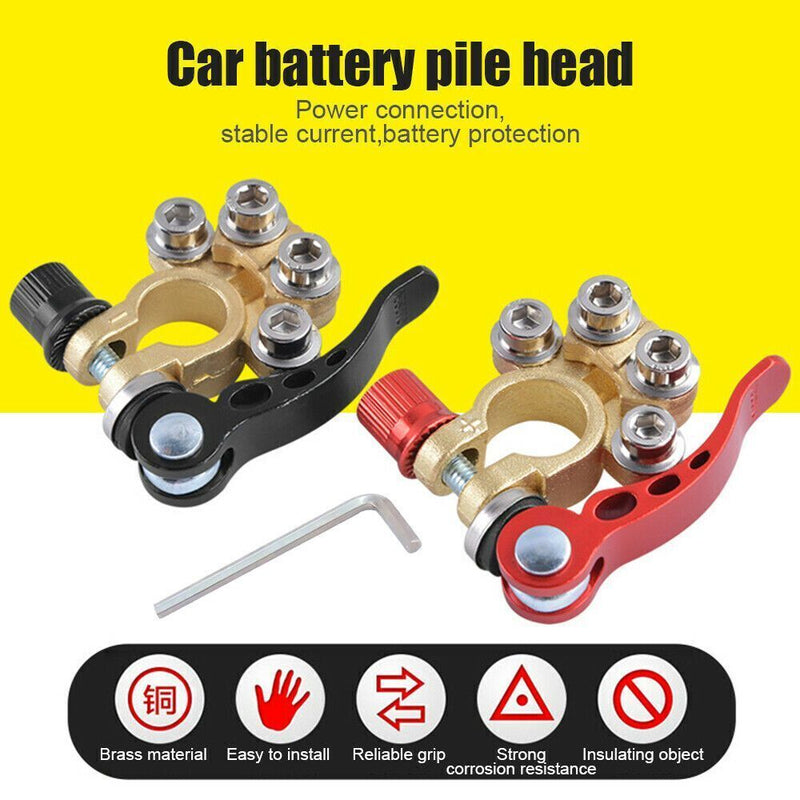 Disconnect Battery Main Cable Post Connectors Clamps Battery Terminals