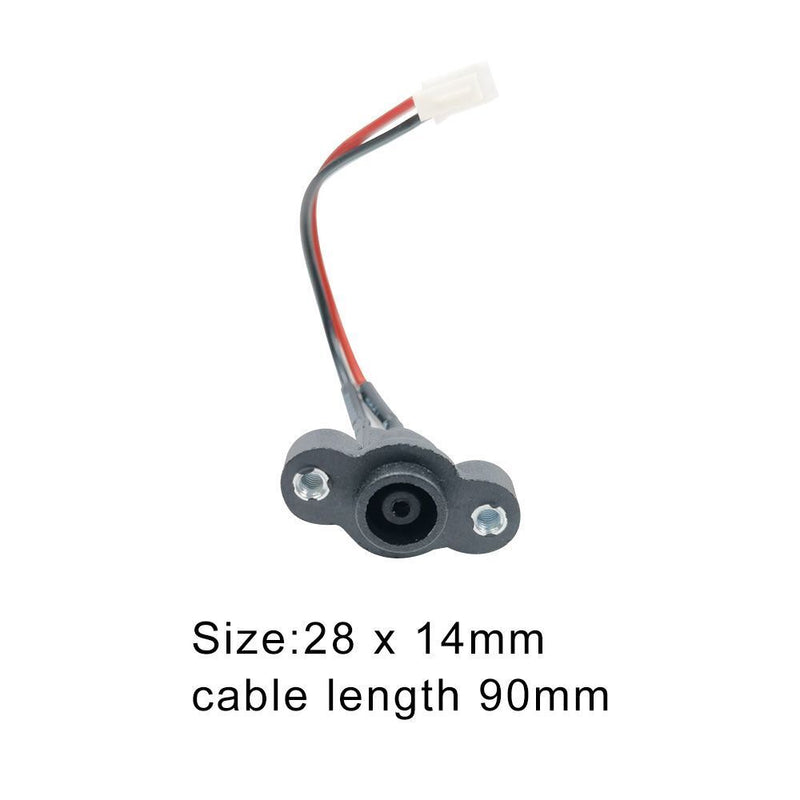 ES1 ES2 ES3 ES4 Durable Charging Port Scooter Parts Replacement Power Cord Port