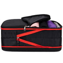 Waterproof Travel Compression Storage Bag Makeup Toiletry Pouch Black (S)